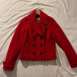 Red jacket